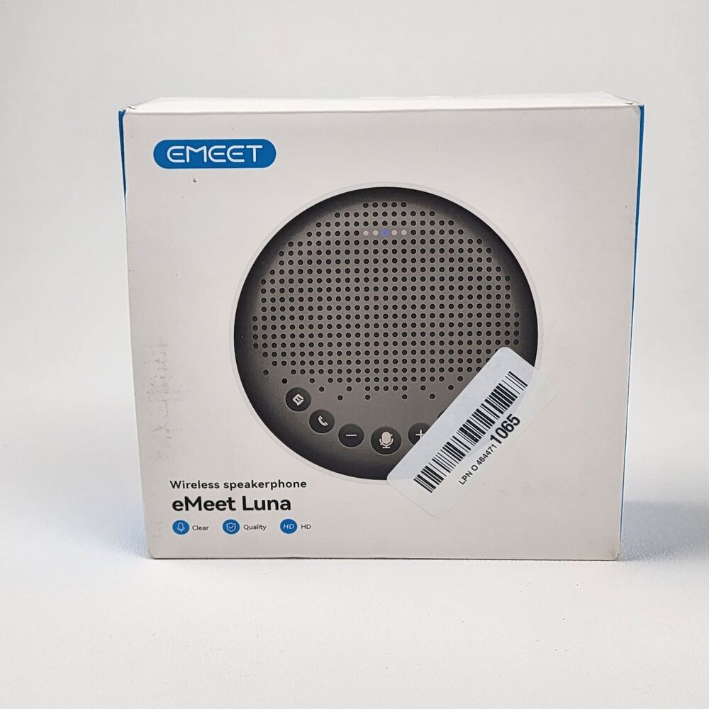 EMEET Luna Conference Speakerphone 360° USB Bluetooth Microphone Noise Reduction